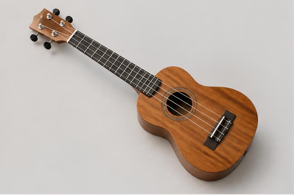 Illustrative ukulele instrument photo